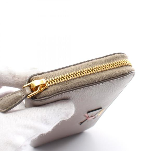 Prada Prada Saffiano Fiocco Long Wallet 1ML506 Leather Long Wallet 1ML506 - Picture 8 of 9